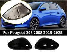 Peugeot 208/2008 2019-2025 Specchietti Calotte Nero Lucido Opel Corsa Citroen C3