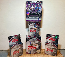 Topps 2026 NFL Football Trading Card Box Lot (4) Resurgence 59 Cards