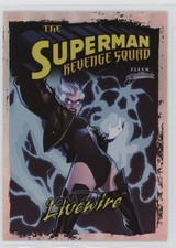 2025 Fleer Brilliants Superman Revenge Squad Livewire #RS-6 1u6