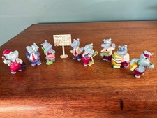 Kinder Surprise Set of 8- Happy Hippos Office Company 1994- Figures Collectibles