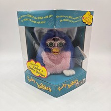 Furby Babies Little Baby Blue Pink Green Eyes 1999 Model 70-940 New NOS Sealed
