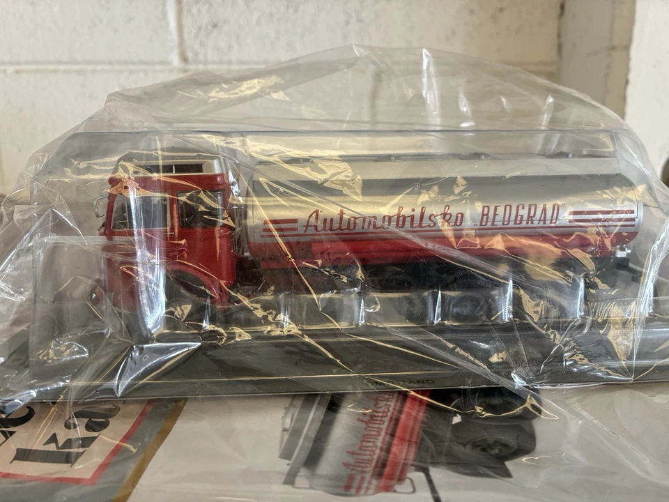 Camion Om Titano Automobilsko Beograd scala 1/43 Edicola Serbia - Immagine 2 di 2