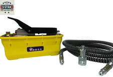 Air Hydraulic Foot Pump Pedal 10000 Psi 10ft Hose Coupler Auto Shop Press Fram