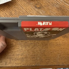 Platoon Nintendo NES 1988 Verified Authentic Tested Working Cartridge Only NES!