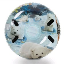 Pipeline Sno 48" Inch Inflated Megablaster 3D Polar Bear Snowtube New in Box..51