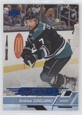 2018-19 Upper Deck Overtime Rookies Blue Foil Andrew Cogliano #149 xp6