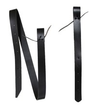 Horse Horse Western Saddle Leather Off Billet Cinch Strap Set w/ Holes 40425