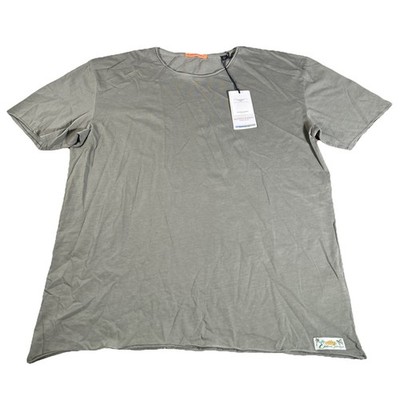 NWT Scotch & Soda T-Shirt Men s XL Green Organic Cotton Short Sleeve Blank