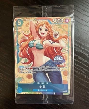 ONE PIECE CARD GAME Mini-tin Pack Set Vol.2 Nami P-112 Asia Exclusive Promo 2025