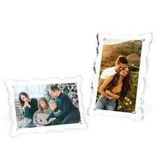 4x6 Picture Frame Acrylic Photo Frame with Desktop Display Horizontally or Ve...