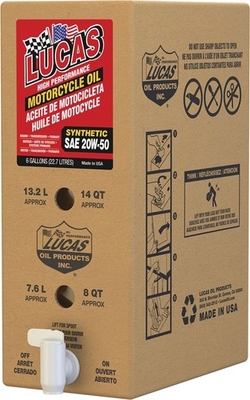 #ad #ad Lucas Oil High Performance Synthetic Engine Oil 20W 50 6 Gallon Box $217.43