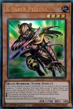 L26D-ENX14 X SABER PELLINA ULTRA RARE 1ST EDITION YuGiOh CARD