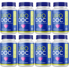 Uro Doc Male Support Supplement Advanced Max Formula UroDoc 8 Bottles Genuine