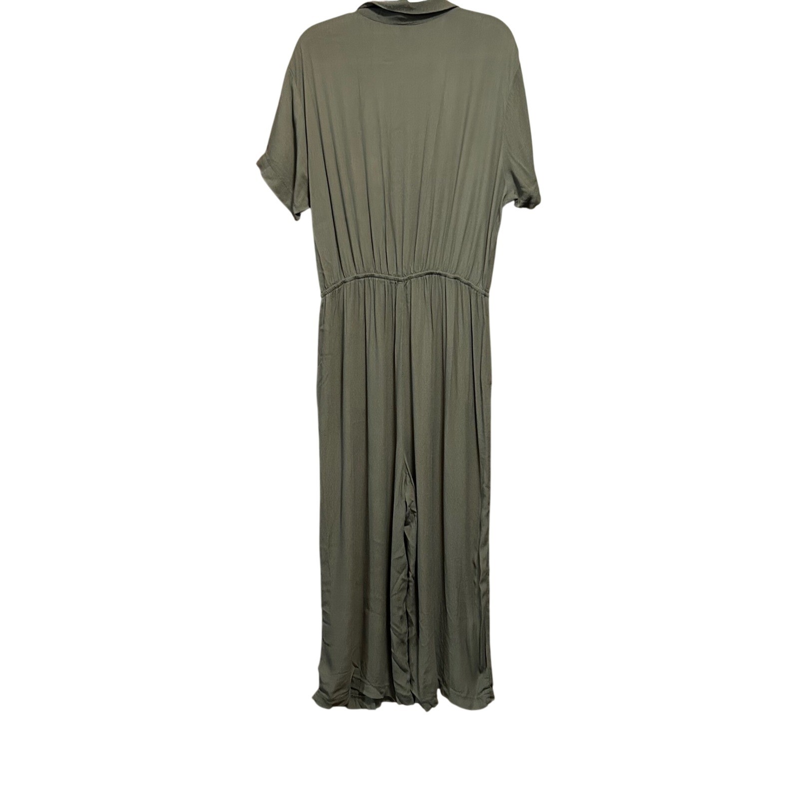 Universal Thread Olive Green Utility Jumpsuit But… - image 2