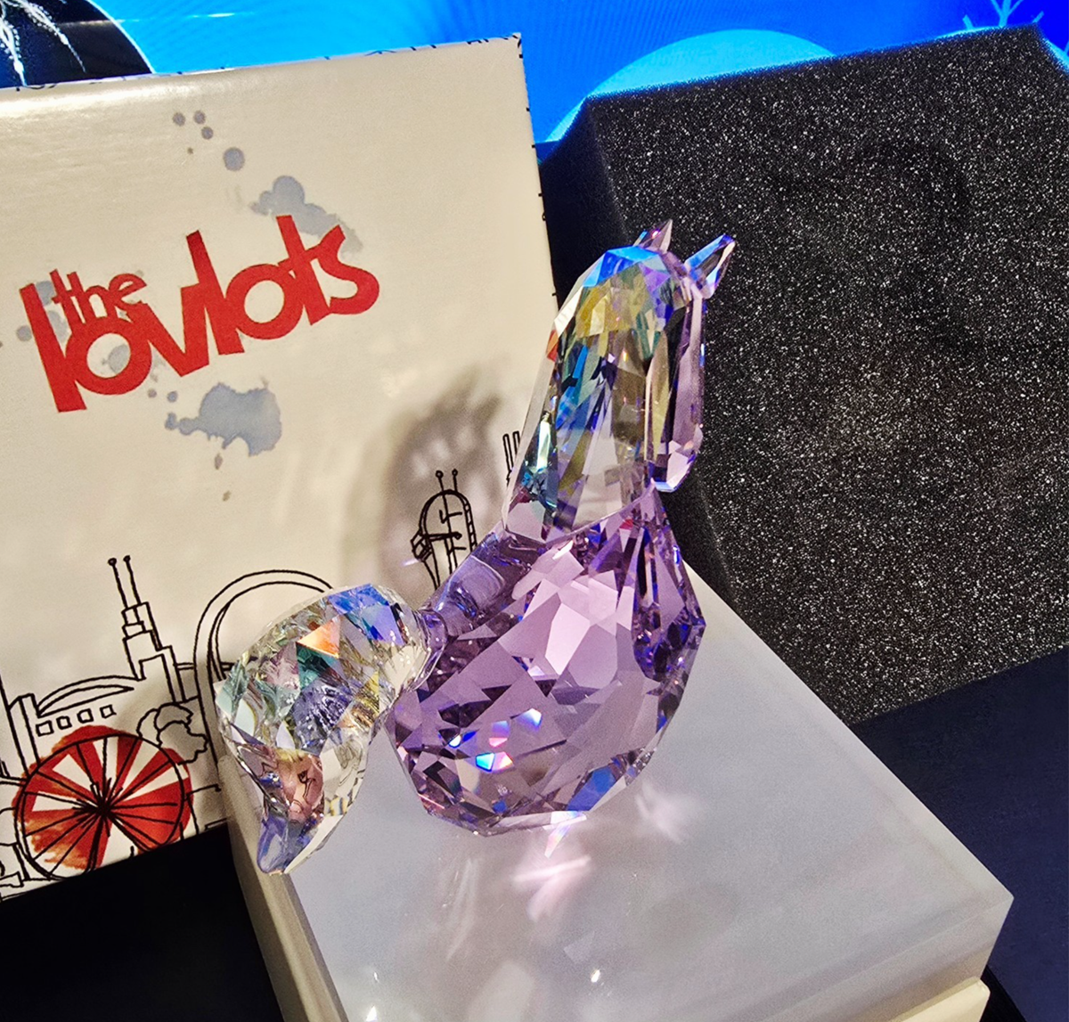 Swarovski Jasmine Horse Lovlots Crystal Figurine - 1079474