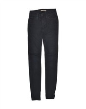 LEVI'S Womens 710 Super Skinny Jeans W24 L31 Navy Blue Cotton UF13