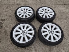 MINI F55 F56 F57 R&Auml;DER FELGEN R17 IS54 6855108 KOMPLETT