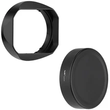 Metal Lens Hood +cap for Sony Cyber Shot DSC RX1RIII RX1RII RX1R lens as LHP-1