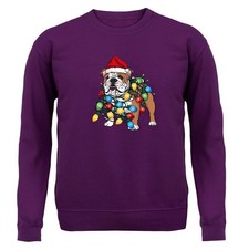 French Bulldog Dog Christmas - Adult Hoodie / Sweater - Bull Dogs Cute Love Xmas