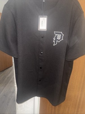 Men's Primitive Skateboarding Black Baseball Jersey Size Large Brand New NWT