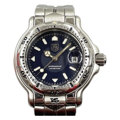 TAG HEUER WH1315-K1 Navy Wrist Size 14cm Ladies Used Watch #41018 