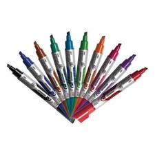 BIC Intensity Dry Erase Marker, Broad Chisel Tip, Assorted Colors, 24/Pack