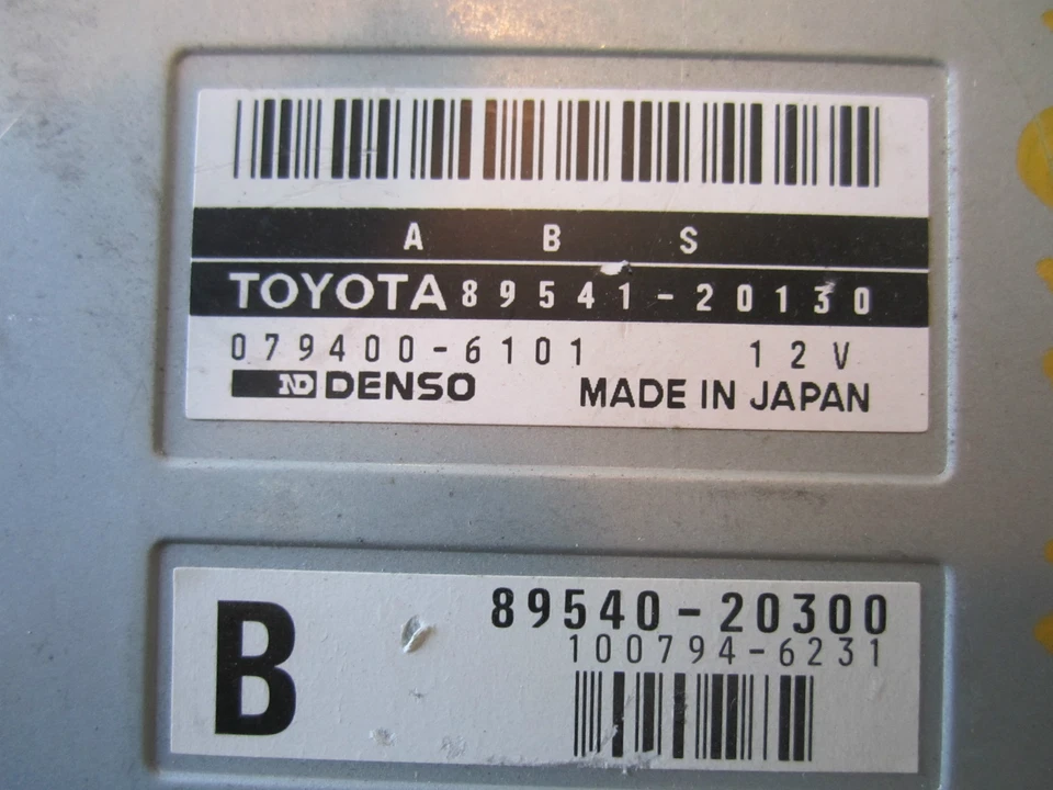 COMPUTER ABS ANTI LOCK BRAKE CONTROL ECM ECU CONTROLLER CAR 94-96 TOYOTA CELICA - Image 2 of 4