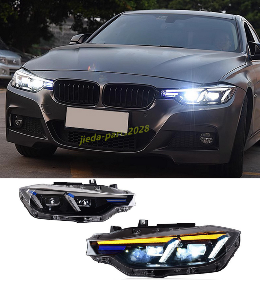 Upgrade For BMW 3-Series F30 F35 2012-2018 LED Headlight DRL Laser