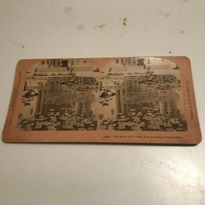 B. W. KILBURN COPYRIGHT # 14663 1902 PAN AMERICAN EXPOSITION PHOTO CARD