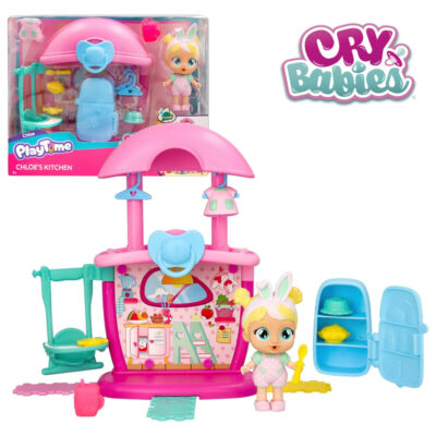 Cry Babies Play Time Chloe's Kitchen mit Küche Spiel Set - IMC Toys 924406 NEU
