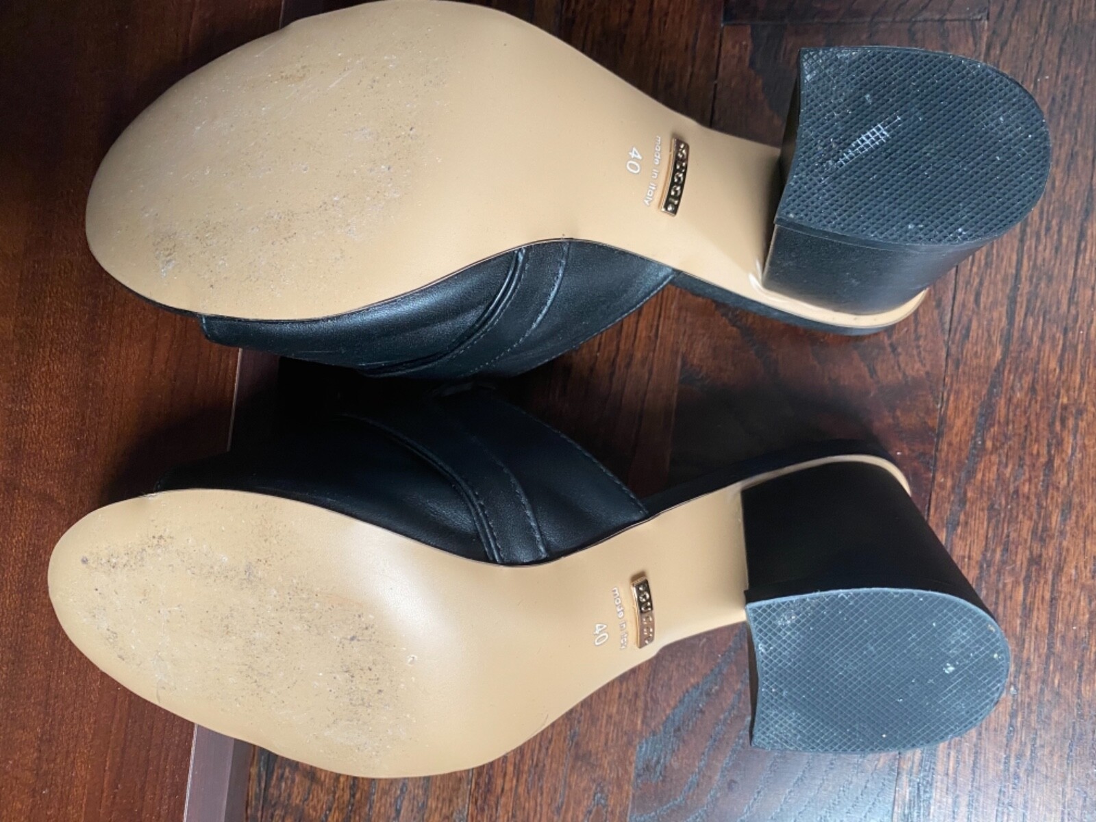 gucci women's marmont mid heel slide sandals