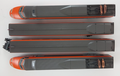 Lima Spur H0 149711 Golden Series SNCF TGV 4-Car EMU Train Pack Set No 16 Boxed - Bild 16 von 19