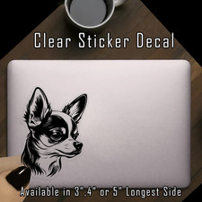 Chihuahua Dog Decal Sticker for Car, Truck, Laptop, Tumbler