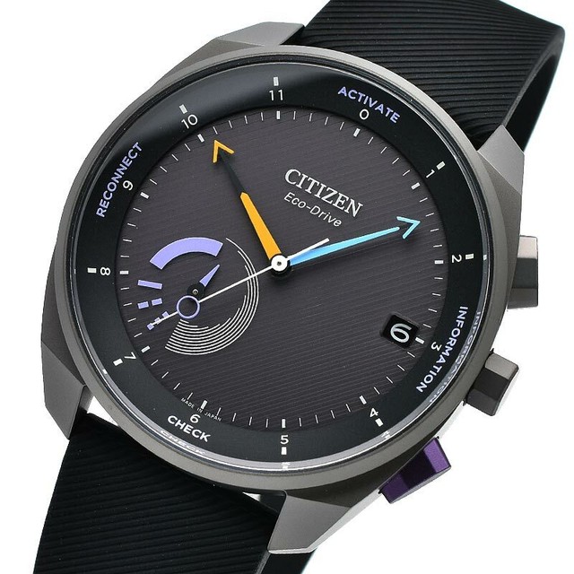 Citizen Bz7007-01e Eco-drive Riiiver Smartwatch Bluetooth Solar Watch Men's  for sale online | eBay