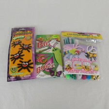 Creative Hands Lot of 3 Kids Craft Kits Spide...