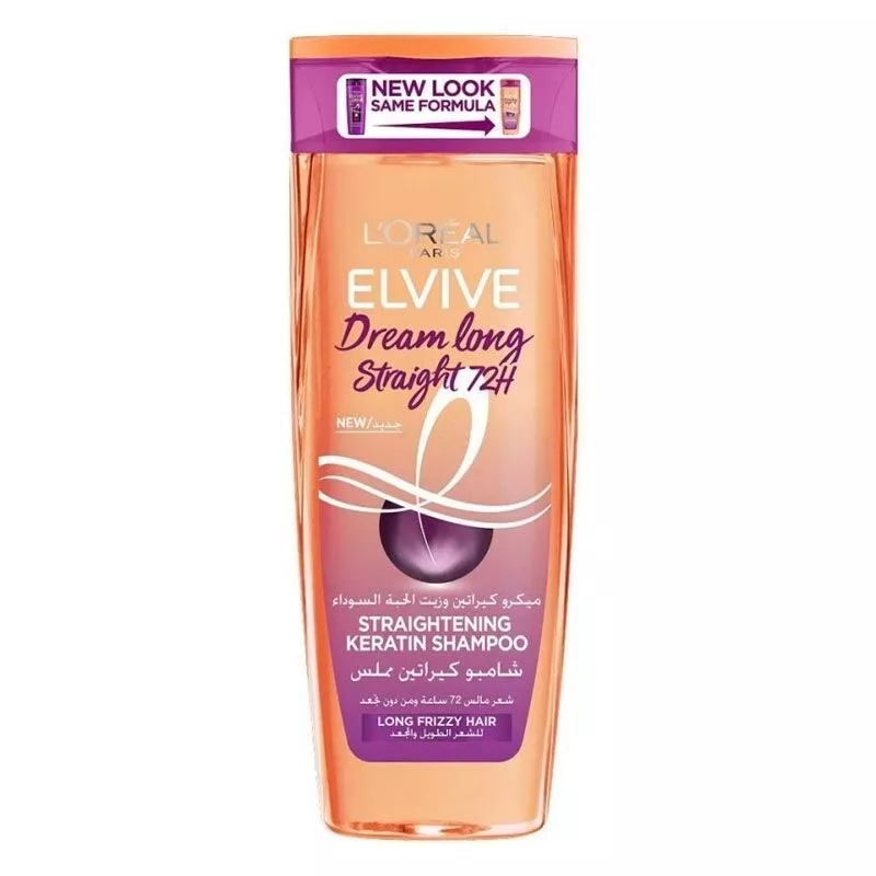 L'Oreal Elvive Dream Long Straight keratin Shampoo For Long Frizzy Hair  600ml