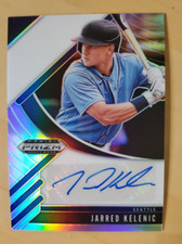 2020 Prizm Draft Picks Jarred Kelenic Silver Refractor RC Auto #A-JK Mariners
