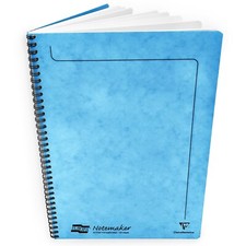 Clairefontaine Europa Notemaker Notebook A4 90gsm 120 Pages Turquoise Single