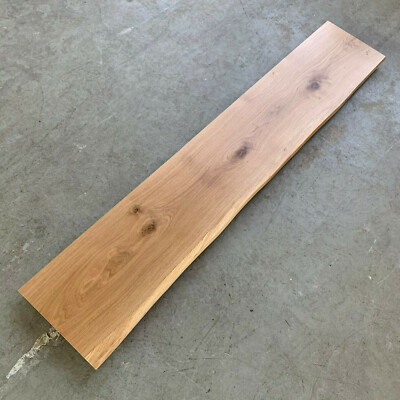 Rebord De Fenêtre En Chêne Massif – Bois Brut, 140cm, Fait En Allemagne