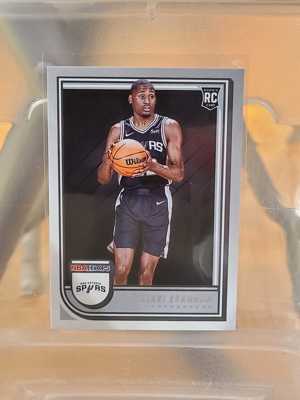 2022-23 Panini NBA Hoops MALAKI BRANHAM Rookie RC #250 - San Antonio Spurs