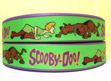 7/8 INCH Scooby GROSGRAIN RIBBON Hair Bow Supplies 1001633