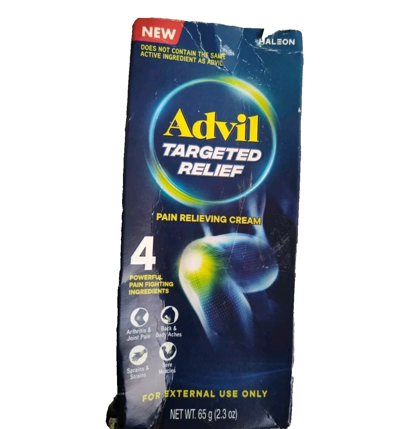Advil Cream Over-The-Counter Pain & Fever Relief Medicine