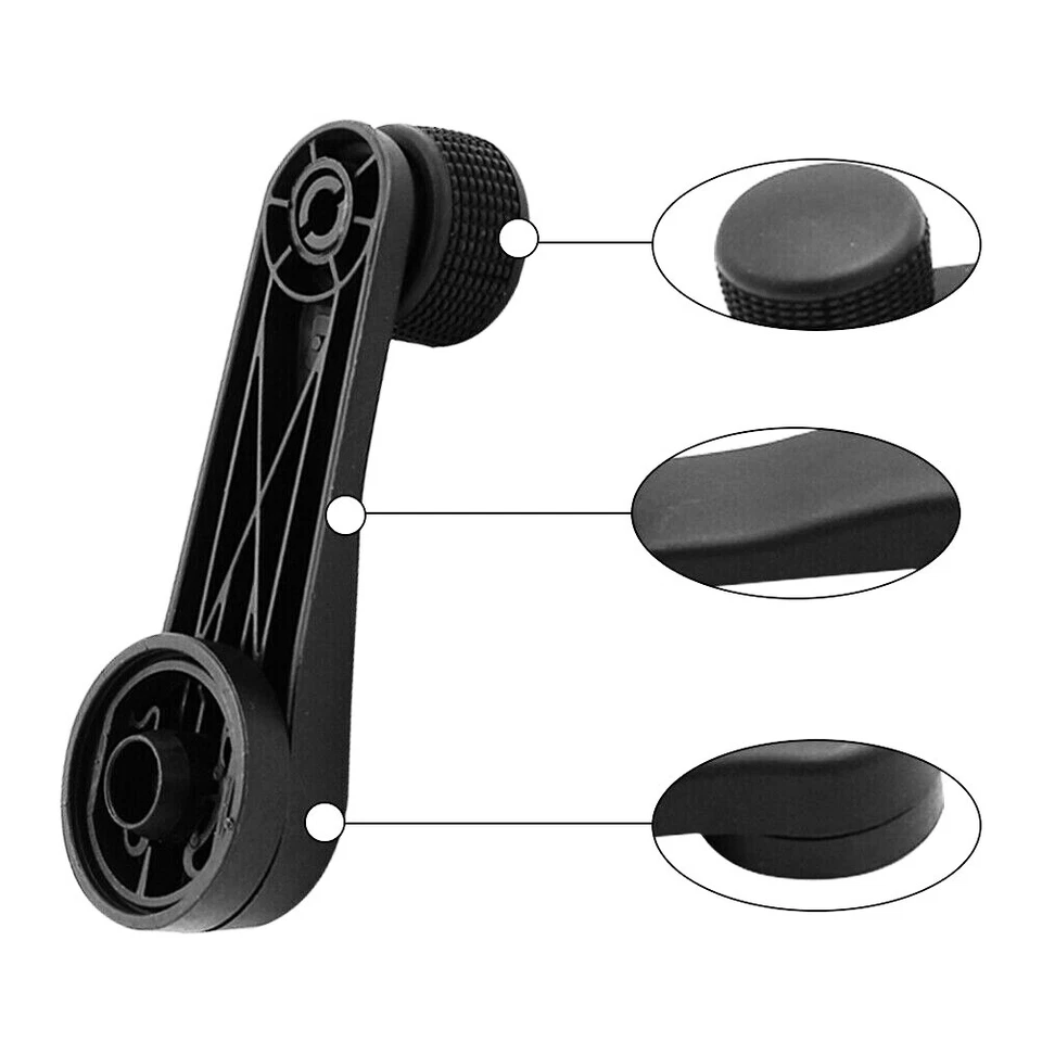 DHL 2 x Fensterkurbel Handkurbel Für VW T4 T5 Transporter Golf Seat #1H0837581D - Bild 4 von 4