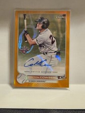 COLTON COWSER 12/25 ROOKIE AUTO 2022 Topps Pro Debut Orange Lava Refractor🔥