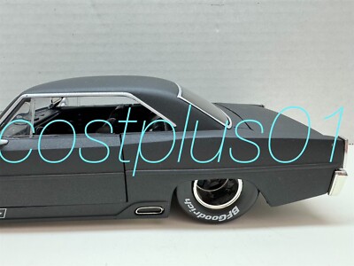 JADA BIGTIME MUSCLE 1967 CHEVY NOVA SS 1:24 PRIMER BLACK WITH