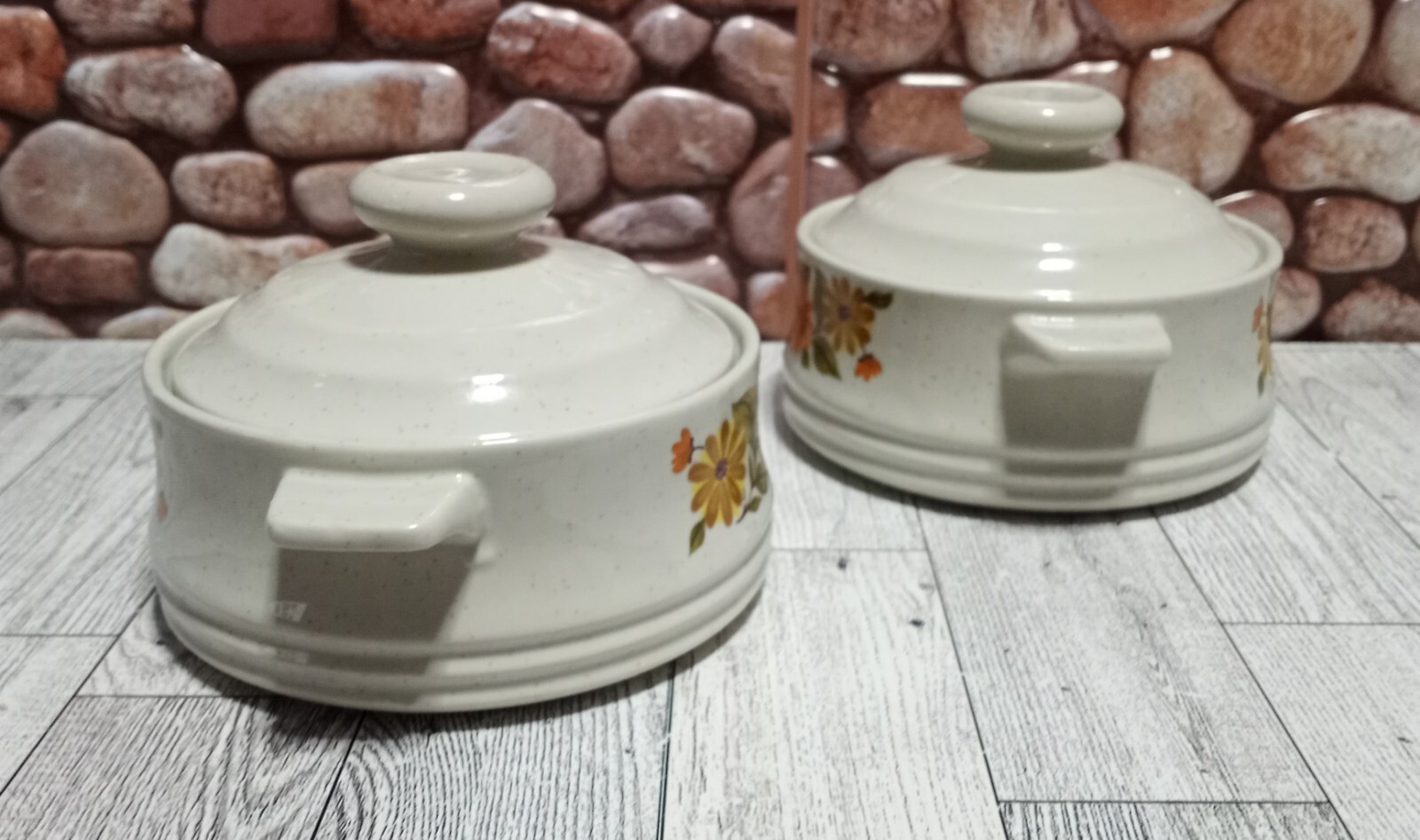 Capri Bake Serve And Store Stoneware CROCKS WITH LIDS. 1970’s eBay