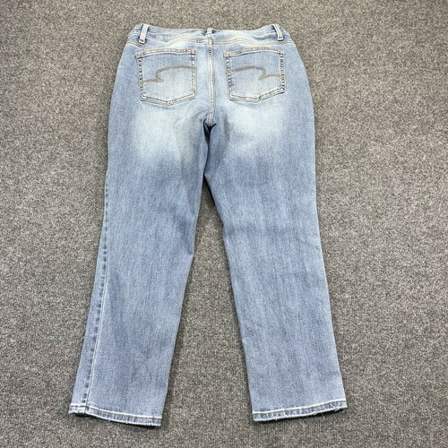 TIME TRU Jeans Womens 12 Petite Blue 