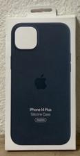    Apple Silicone Case with MagSafe for iPhone 14 Plus - Storm Blue