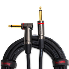 Gator Cableworks Headliner Series 30 Foot Straight to RA Instrument Cable