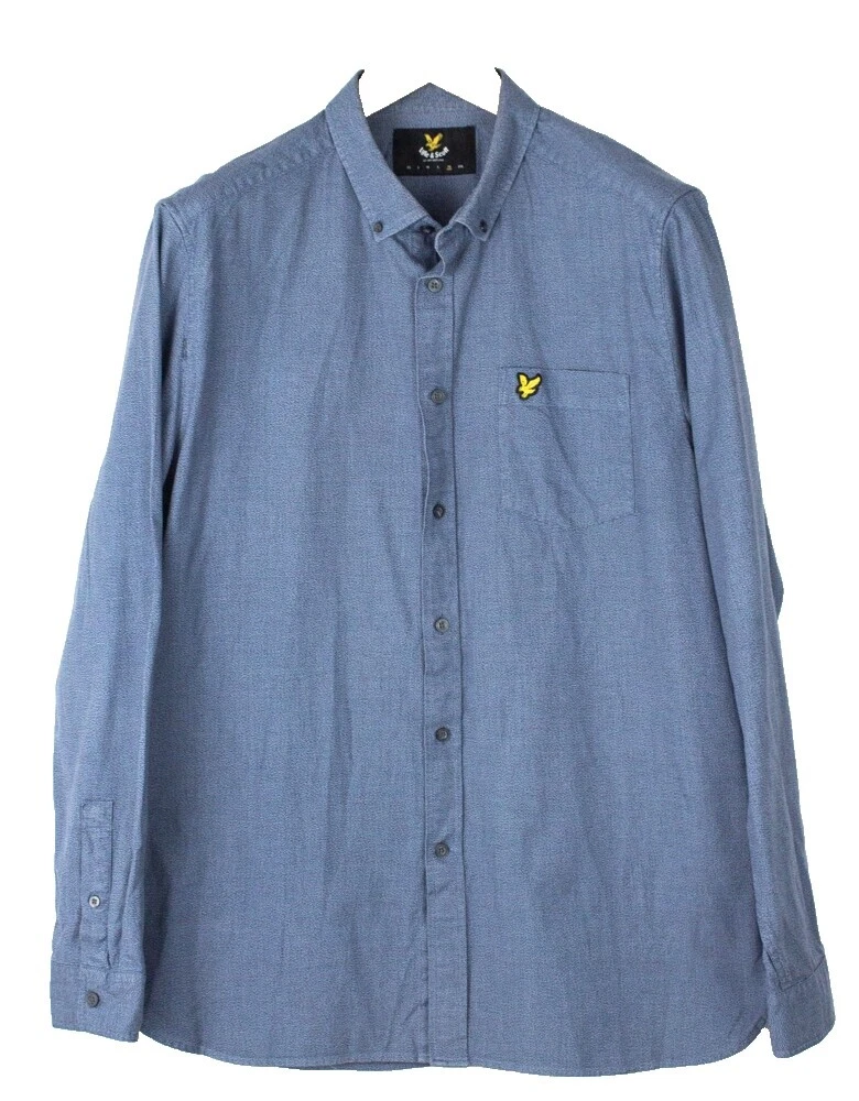 Sólido Lyle & Scott Informal Camisas con botones para hombres